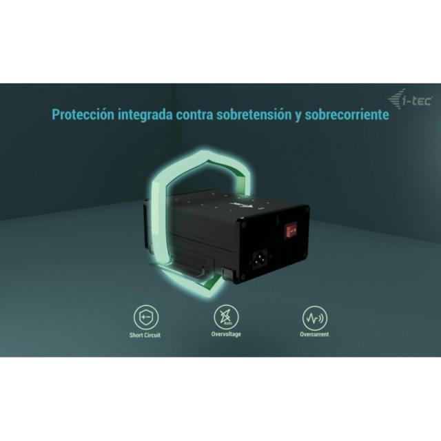 i-tec - USB-C/USB-A Metal Charging + data HUB, 15W per port, 10x USB-C