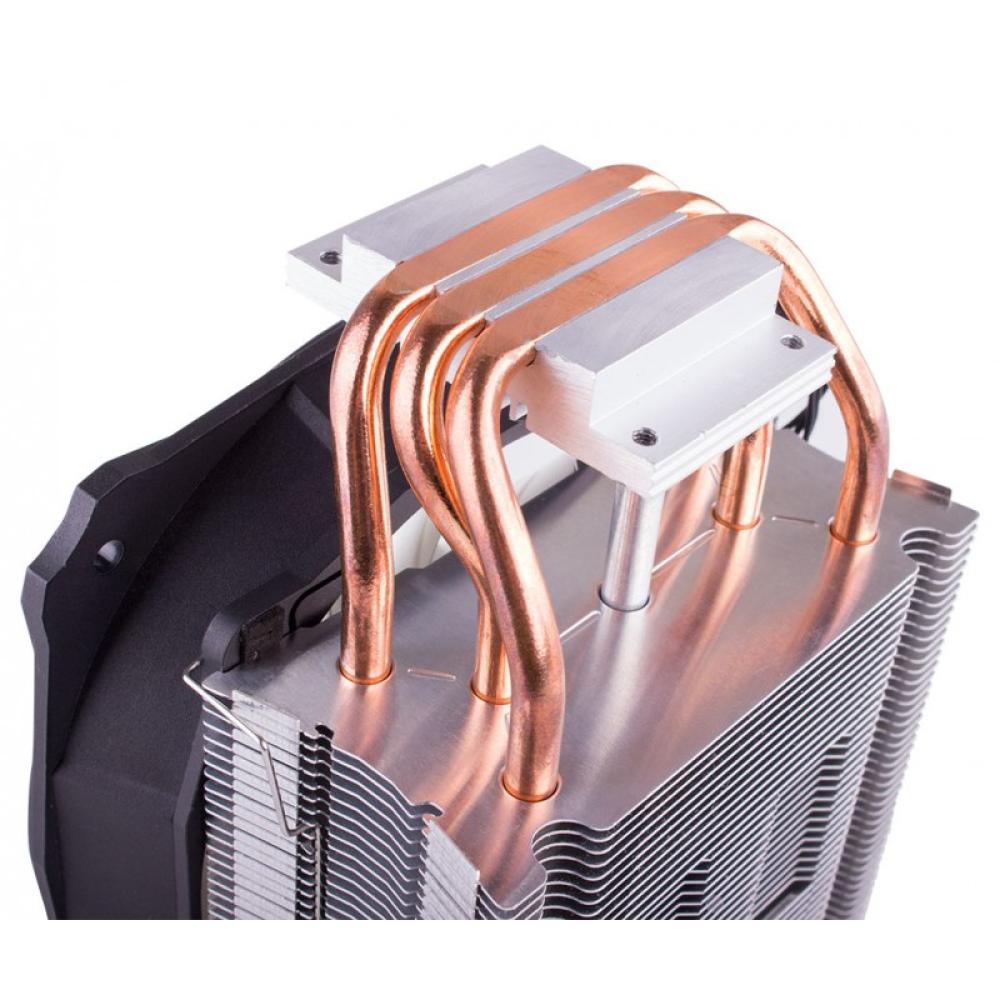 NOX - Hummer H-212 Procesador Enfriador 12 cm Aluminio, Negro, Blanco 1 pieza(s)