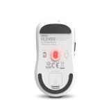 Krom - Klever ratón Juego mano derecha RF inalámbrico Óptico 10000 DPI - NXKROMKLEVERWH