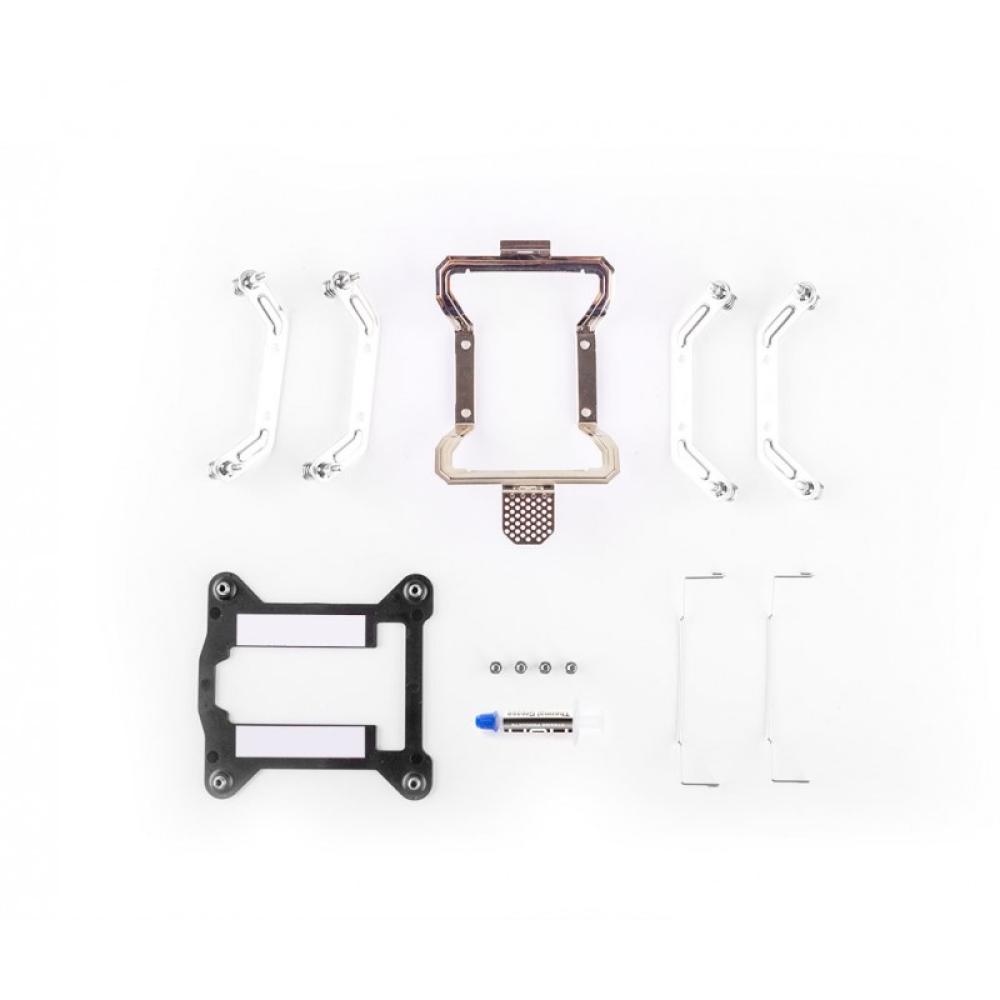 NOX - Hummer H-212 Procesador Enfriador 12 cm Aluminio, Negro, Blanco 1 pieza(s)