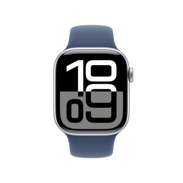 Apple - Watch Series 10 OLED 42 mm Digital 374 x 446 Pixeles Pantalla táctil 4G Plata Wifi GPS (satélite)