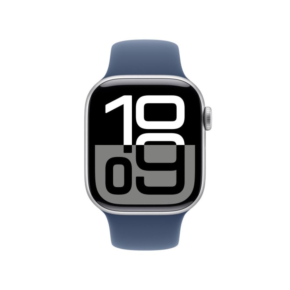 Apple - Watch Series 10 OLED 42 mm Digital 374 x 446 Pixeles Pantalla táctil 4G Plata Wifi GPS (satélite)