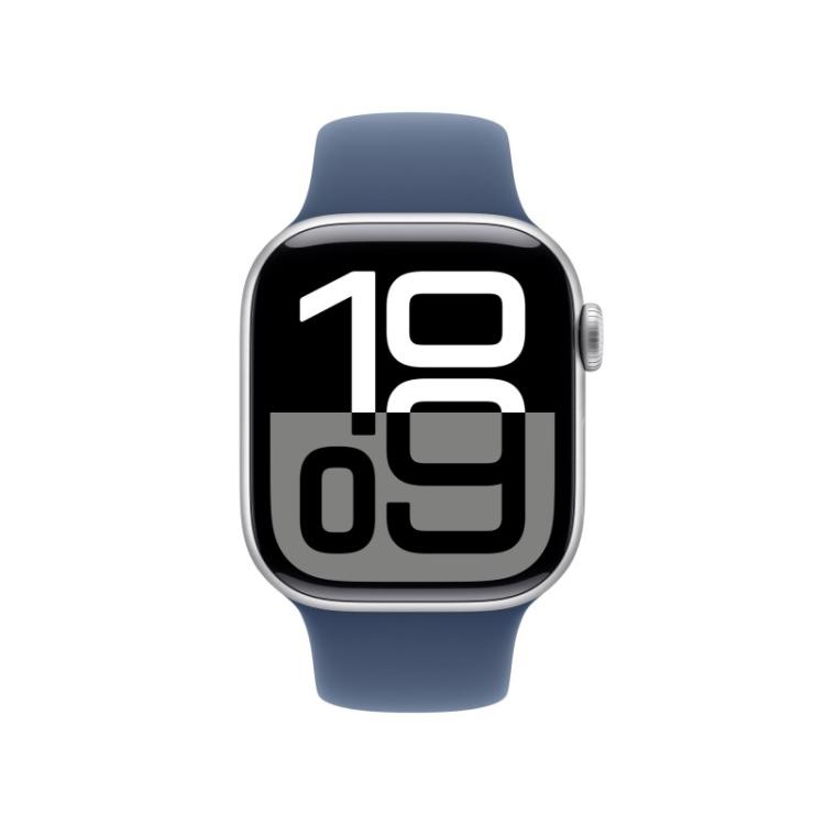 Apple - Watch Series 10 OLED 42 mm Digital 374 x 446 Pixeles Pantalla táctil 4G Plata Wifi GPS (satélite)