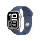 Apple - Watch Series 10 OLED 42 mm Digital 374 x 446 Pixeles Pantalla táctil 4G Plata Wifi GPS (satélite)