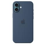 Apple - Funda de silicona con MagSafe para el iPhone 16 Plus - Azul denim