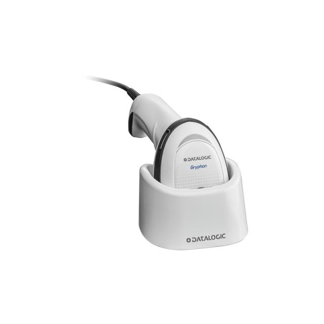 Datalogic - Gryphon I GD4500 Lector de códigos de barras portátil 1D/2D Blanco - GD4590-WH