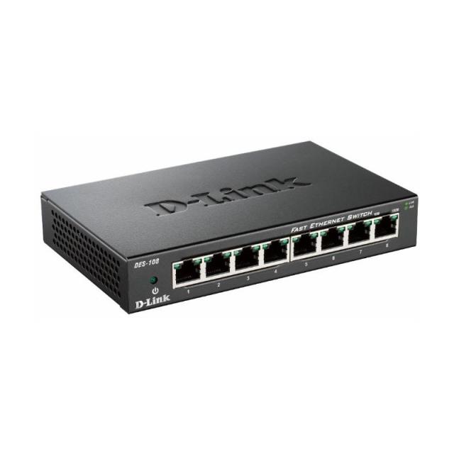 D-Link - DES-108 Negro