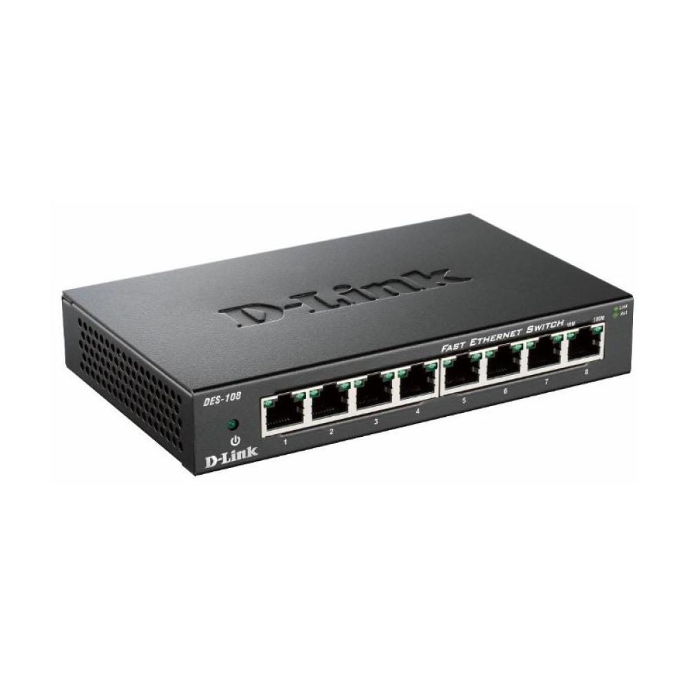 D-Link - DES-108 Negro