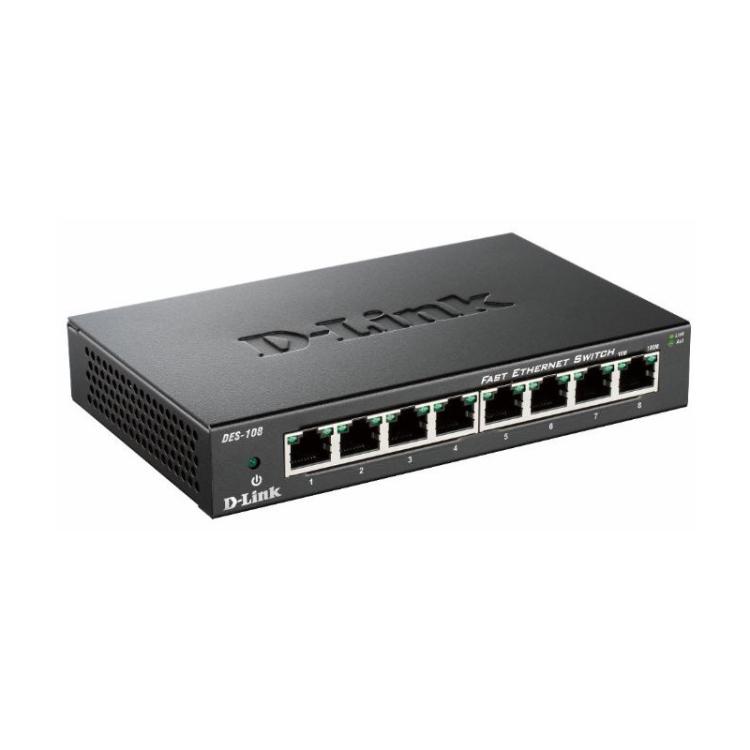 D-Link - DES-108 Negro