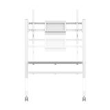 Neomounts - FL50-525WH1 Carro para TV 55-86" - instalación rápida - TÜV