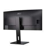 AOC - CU34P3CV pantalla para PC 86,4 cm (34") 3440 x 1440 Pixeles UltraWide Quad HD LED Negro