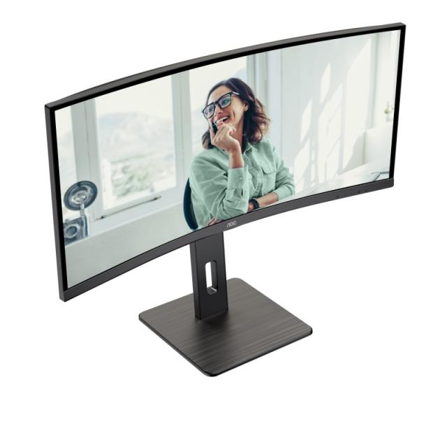 AOC - CU34P3CV pantalla para PC 86,4 cm (34") 3440 x 1440 Pixeles UltraWide Quad HD LED Negro