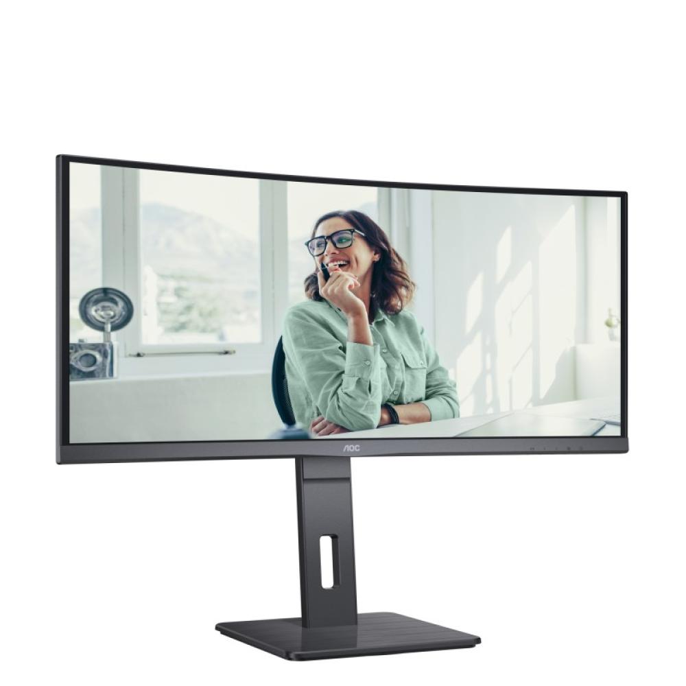 AOC - CU34P3CV pantalla para PC 86,4 cm (34") 3440 x 1440 Pixeles UltraWide Quad HD LED Negro