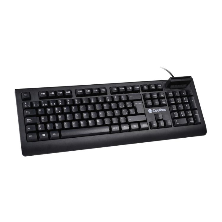 CoolBox - TECLADO CON LECTOR DNIE V4
