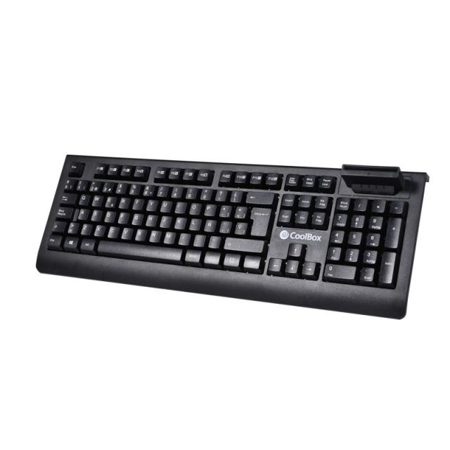 CoolBox - TECLADO CON LECTOR DNIE V4