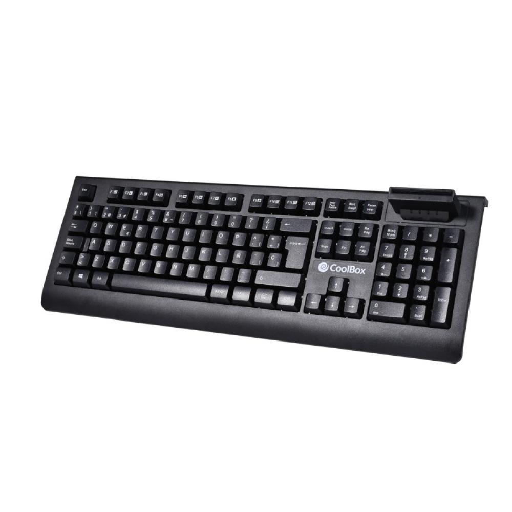 CoolBox - TECLADO CON LECTOR DNIE V4