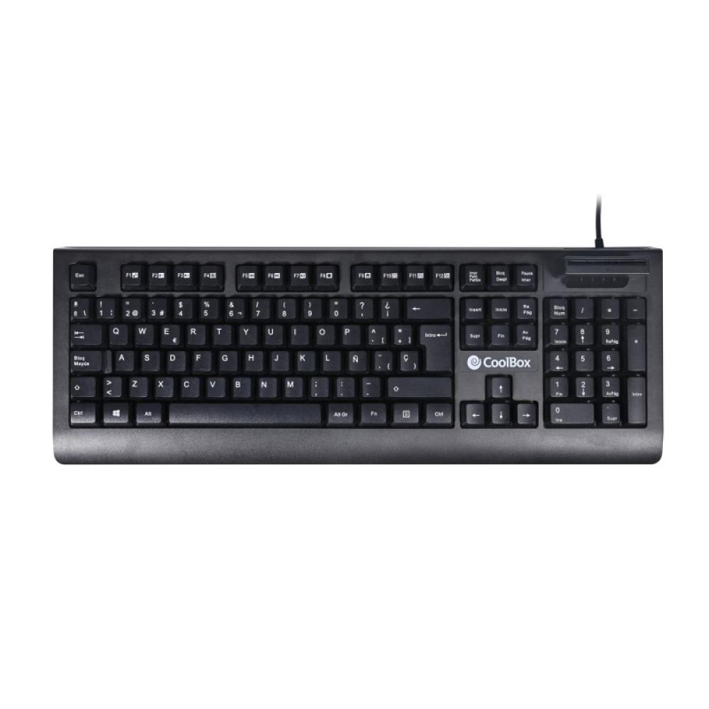 CoolBox - TECLADO CON LECTOR DNIE V4