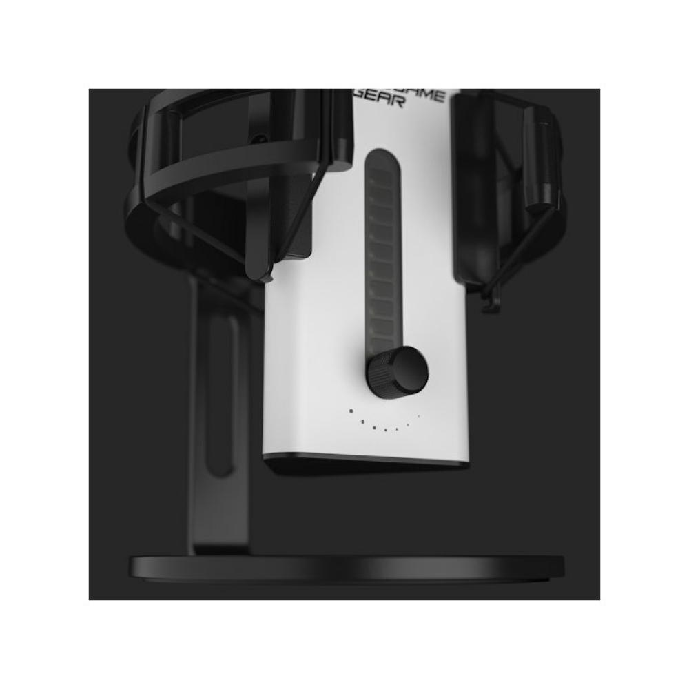 Endgame Gear - XSTRM Negro, Blanco Micrófono para PC