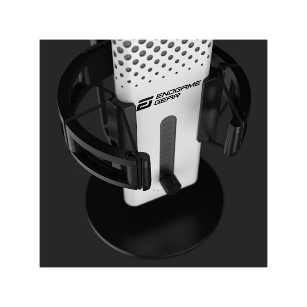 Endgame Gear - XSTRM Negro, Blanco Micrófono para PC