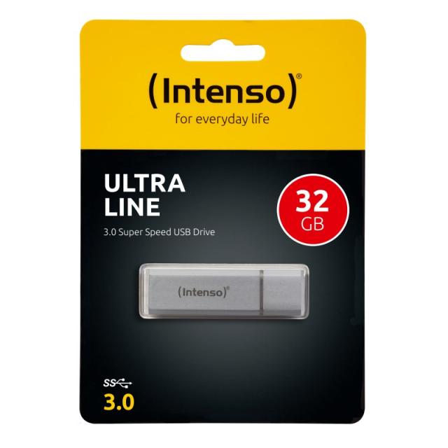 Intenso - Ultra Line unidad flash USB 32 GB USB tipo A 3.2 Gen 1 (3.1 Gen 1) Plata