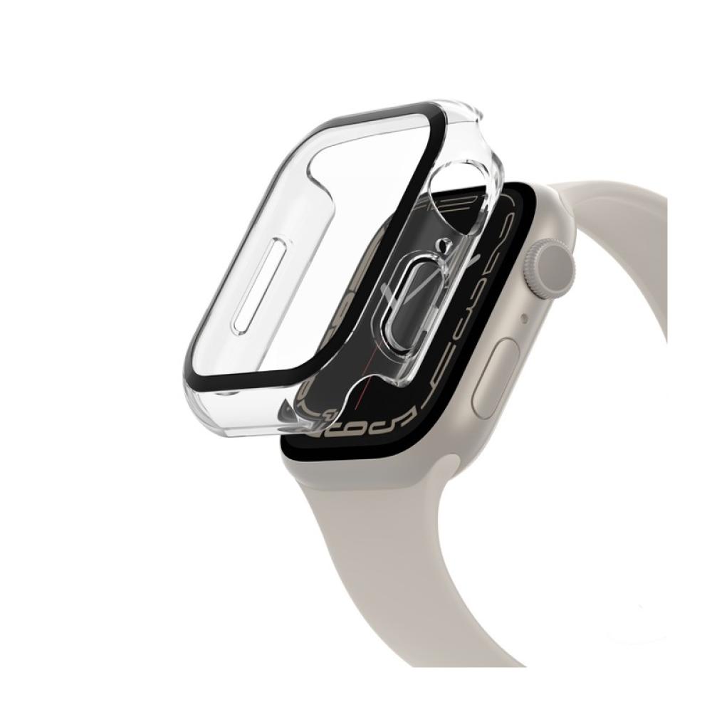 Belkin - ScreenForce Protector de pantalla Blanco Policarbonato (PC), Vidrio templado