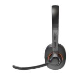 Axtel - Pro BT duo Auriculares Inalámbrico Diadema Oficina/Centro de llamadas USB Tipo C Bluetooth Negro, Naranja