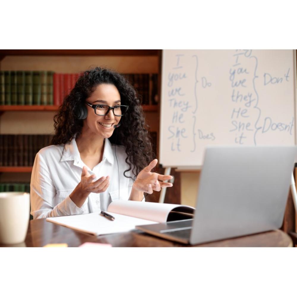 Axtel - VOICE UC28-35 stereo USB-C Auriculares Alámbrico Diadema Oficina/Centro de llamadas USB Tipo C Negro