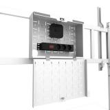 Neomounts - FL50-575WH1 Carro para TV 65-115" - instalación rápida - TÜV