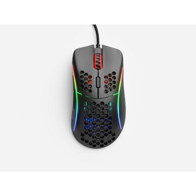Glorious Gaming - Model D ratón Juego mano derecha USB tipo A Óptico 12000 DPI - GD-BLACK