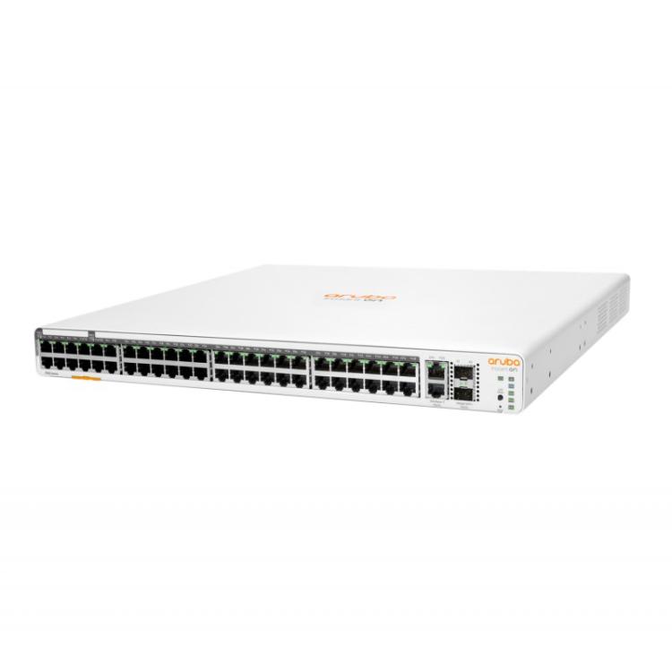 HPE - Aruba Networking Networking Instant On Switch 40p Gigabit CL4 8p Gigabit CL6 PoE 2p 10GBT 2p SFP+ 600W 1960