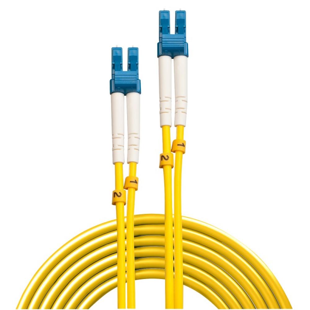 Lindy - 47451 Cable de fibra óptica e InfiniBand 2 m LC Amarillo