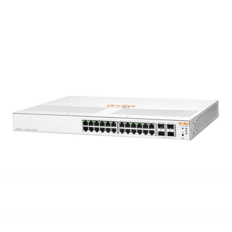 HPE - Aruba Networking Networking Instant On Switch 24p Gigabit CL4 PoE 4p SFP+ 195W 1930