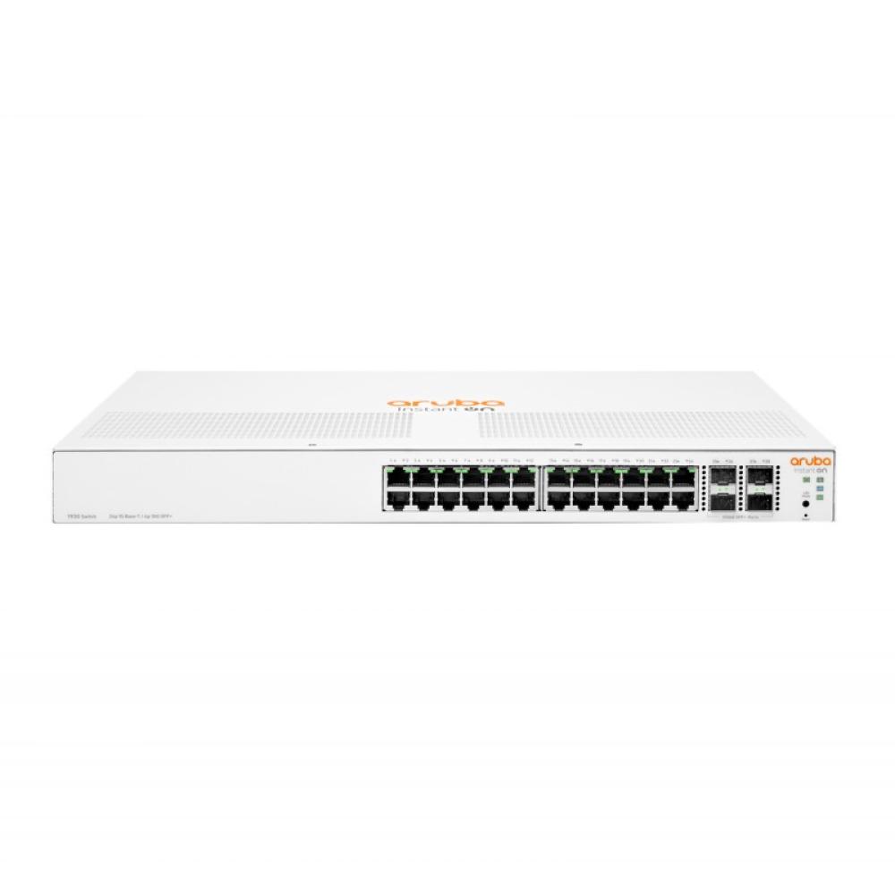HPE - Aruba Networking Networking Instant On Switch 24p Gigabit CL4 PoE 4p SFP+ 195W 1930