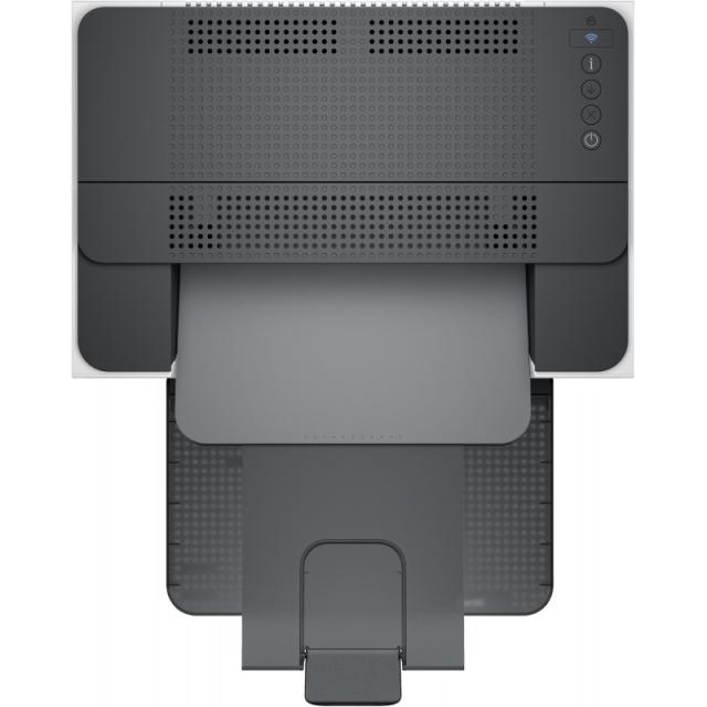 HP - LaserJet M207dw Inalámbrico Blanco y negro Impresora, A doble cara