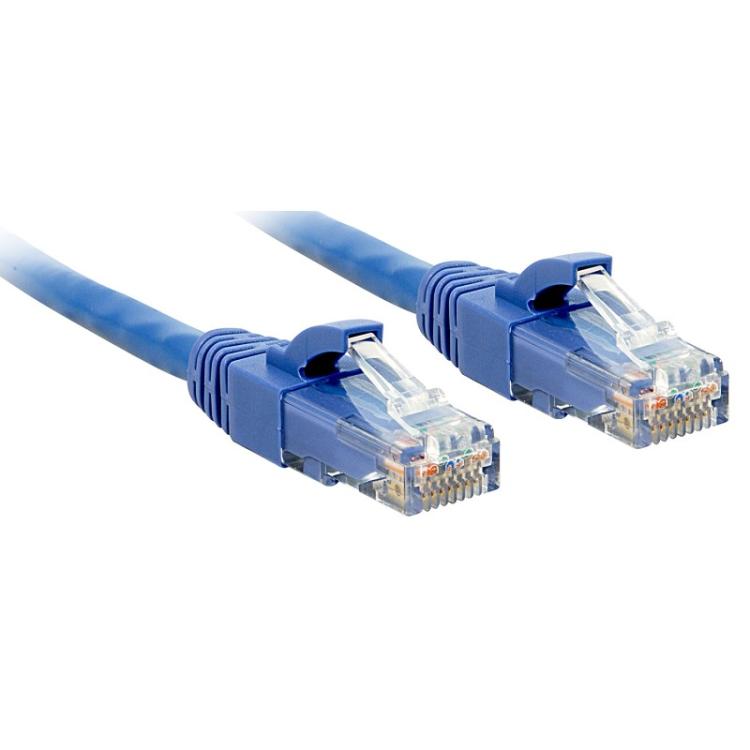 Lindy - 48017 cable de red Azul 1 m Cat6 U/UTP (UTP)