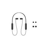 Sony - WI-C100 Auriculares Inalámbrico Dentro de oído Llamadas/Música Bluetooth Negro