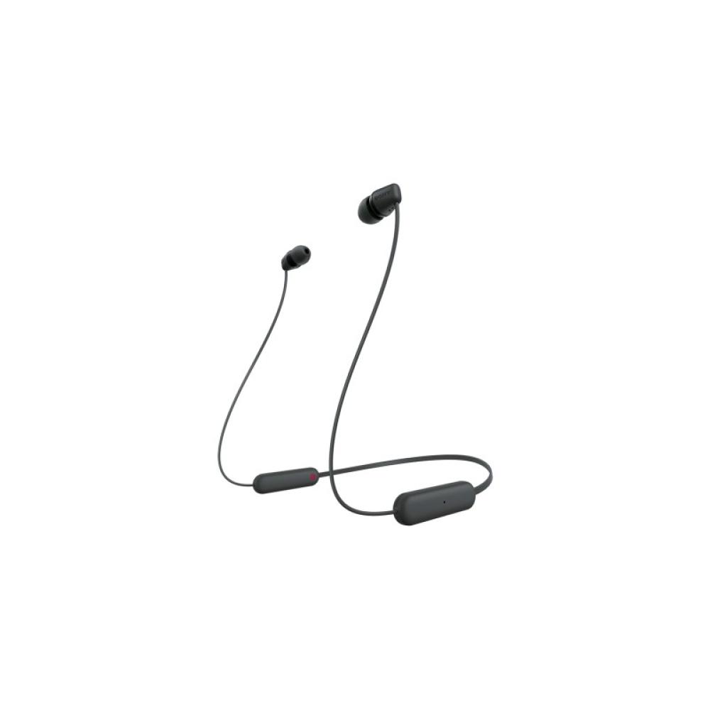 Sony - WI-C100 Auriculares Inalámbrico Dentro de oído Llamadas/Música Bluetooth Negro