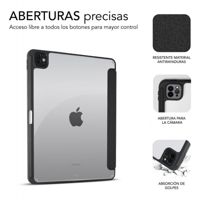 SUBBLIM - SUBCST-5SC401 funda para tablet 27,9 cm (11") Folio Negro