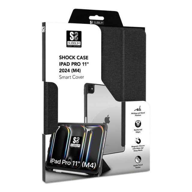 SUBBLIM - SUBCST-5SC401 funda para tablet 27,9 cm (11") Folio Negro