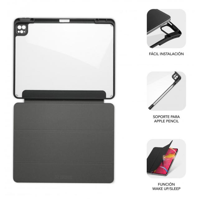 SUBBLIM - SUBCST-5SC421 funda para tablet 32,8 cm (12.9") Folio Negro