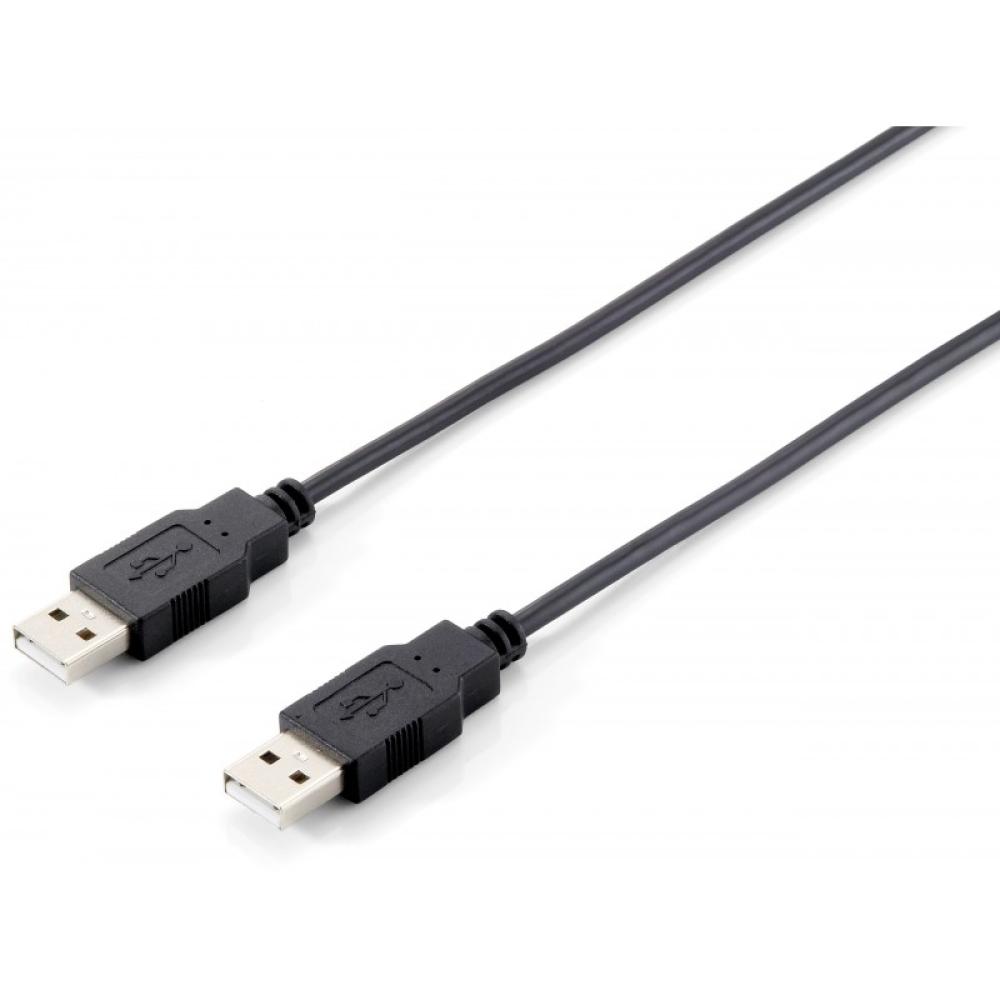 Equip - 128870 Cable USB 2.0 A-A, 1,8 m , Negro