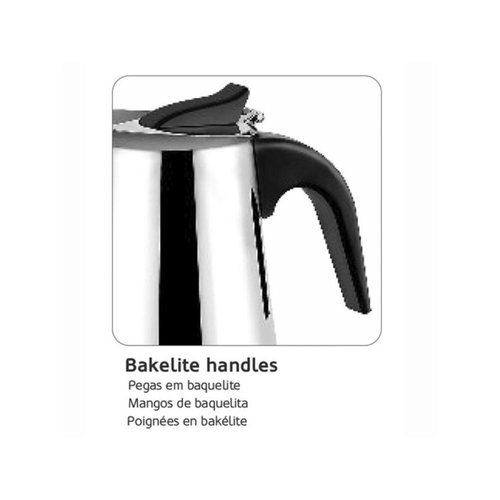 Haeger - CP-06S.001A cafetera manual Cafetera italiana Metálico