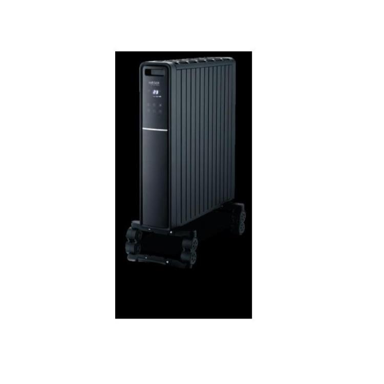 Haeger - HE-20D.003A calefactor eléctrico Interior Negro 2000 W Convector