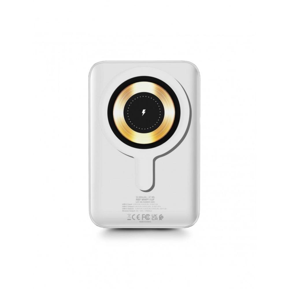Urban Factory - Magnee Power 10000 mAh Cargador inalámbrico Blanco