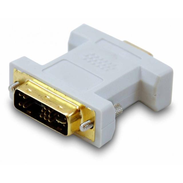 Equip - 118945 cambiador de género para cable DVI-A VGA Beige