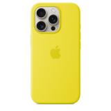 Apple - Funda de silicona con MagSafe para el iPhone 16 Pro - Amarillo carambola