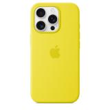 Apple - Funda de silicona con MagSafe para el iPhone 16 Pro - Amarillo carambola