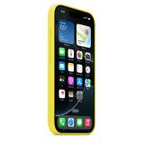 Apple - Funda de silicona con MagSafe para el iPhone 16 Pro - Amarillo carambola