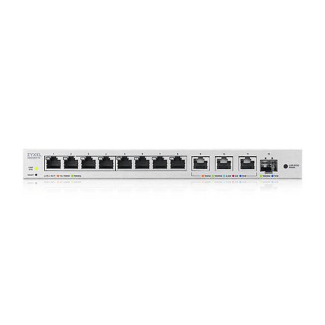 Zyxel - XGS1250-12 Gestionado L2 10G Ethernet (100/1000/10000) Gris