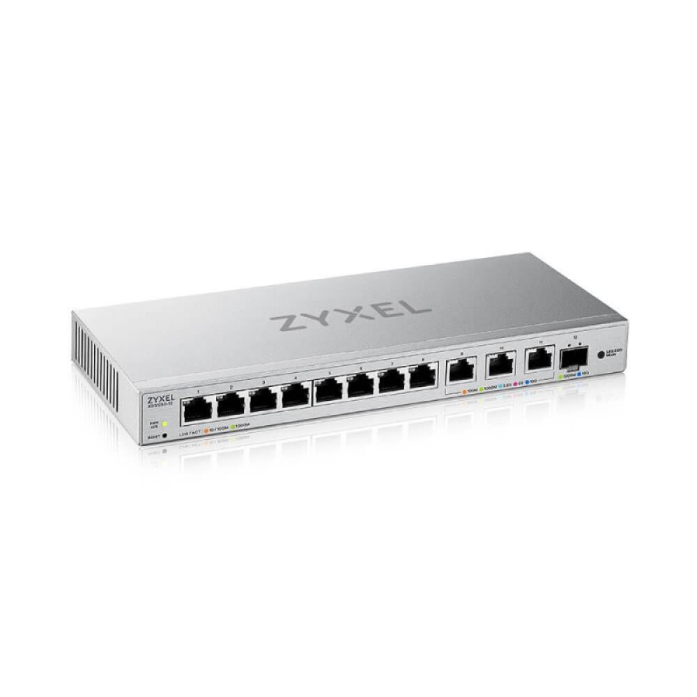 Zyxel - XGS1250-12 Gestionado L2 10G Ethernet (100/1000/10000) Gris